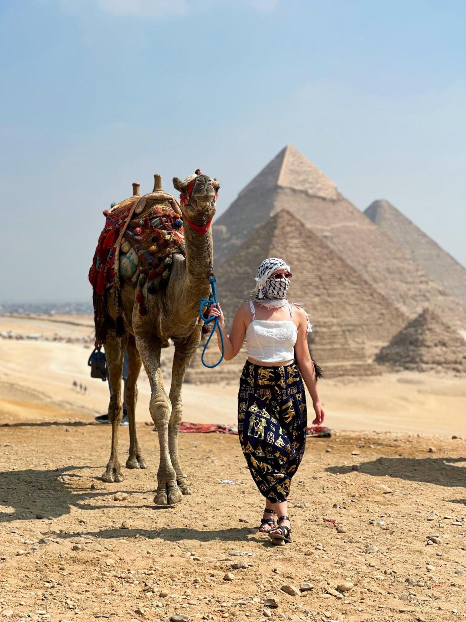 Unique Pyramids Boutique Inn Kafret el-Gabal Екстериор снимка