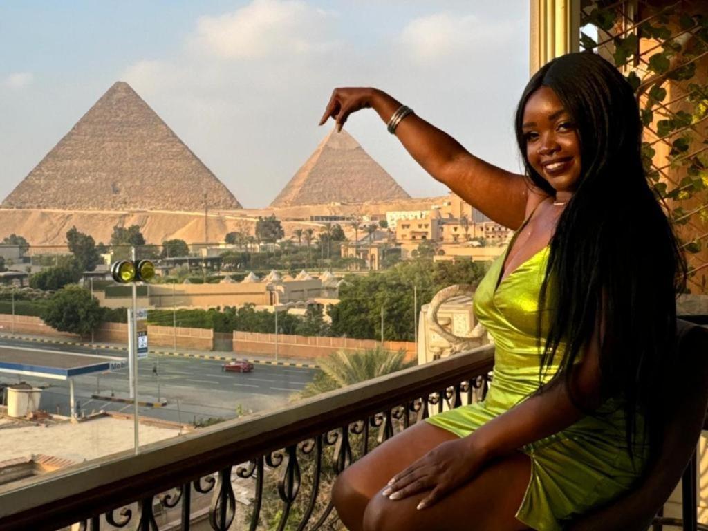 Unique Pyramids Boutique Inn Kafret el-Gabal Екстериор снимка