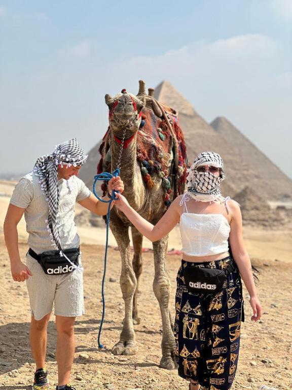 Unique Pyramids Boutique Inn Kafret el-Gabal Екстериор снимка