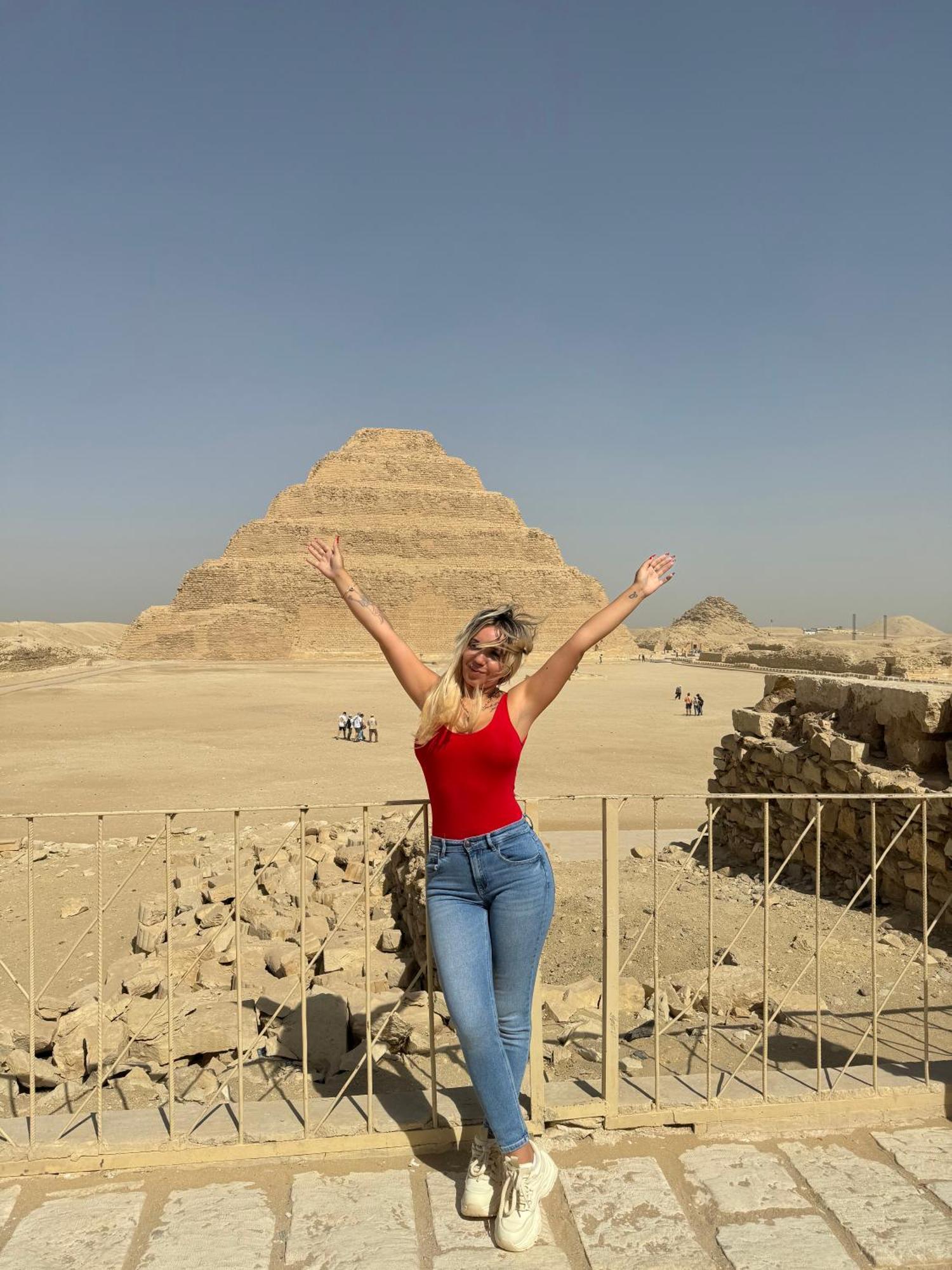 Unique Pyramids Boutique Inn Kafret el-Gabal Екстериор снимка